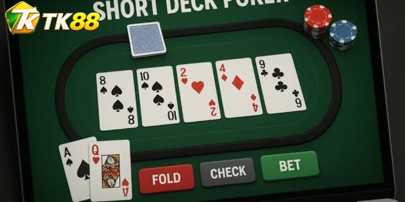 Thứ hạng Short Deck cần được kiểm tra theo từng bàn